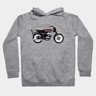 70's FS1E bike- fizzy, mopeds from your memory Hoodie